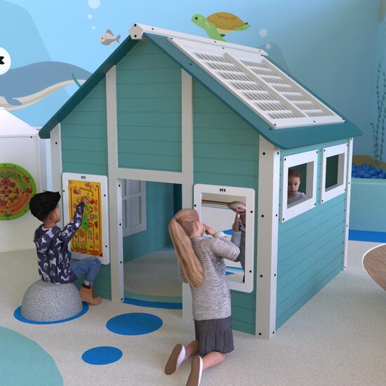 This image shows a playhouse | IKC playhouses