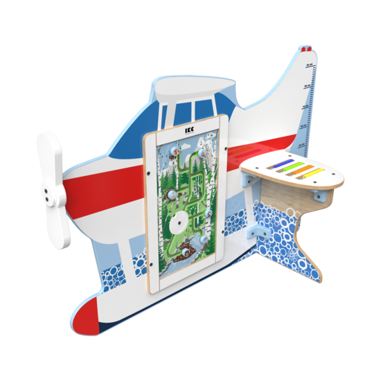 De splash down is een vliegtuig speelsysteem met verschillende speelelementen | IKC speelsysteem kinderhoek